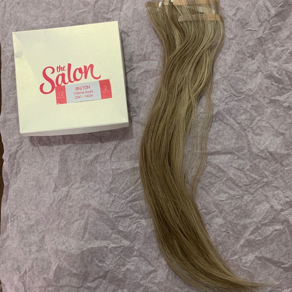 Easihair pro 12” blonde extensions